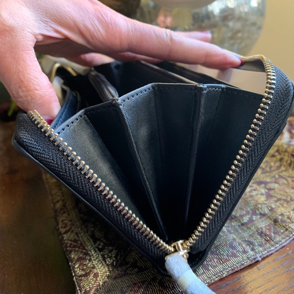 Authentic KATE SPADE Smooth leather accordion large wallet - Picture 10 of 10